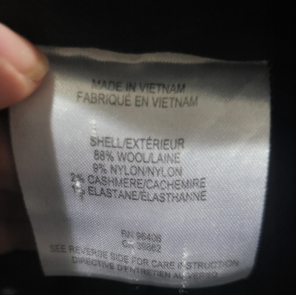 Theory De Modele Cropped Blue Plaid Pants size 8 - Picture 6 of 6